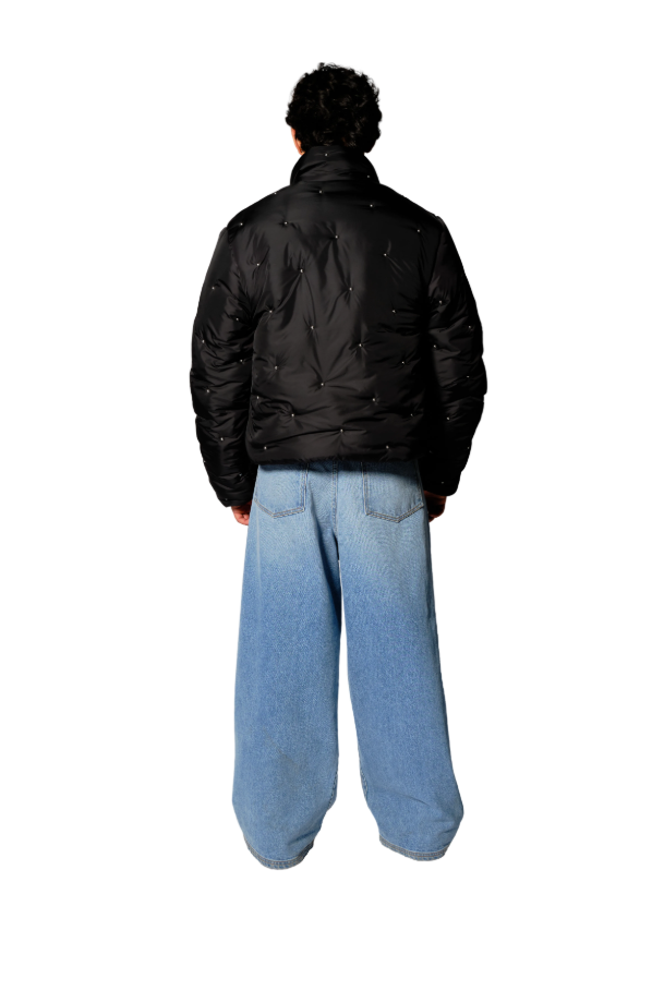 LIGHT WASH WIDE LEG DENIM JEANS
