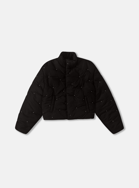 STUDDED PUFFER JACKET